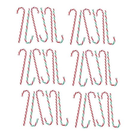 Joulu koristeelliset kävelykepit Karkki koristeellinen kävelykeppi Joululahja Joulukuusi koristeellinen C