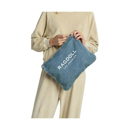 Ragdoll La, Clutches Blauw, Dames, Maat:ONE Size