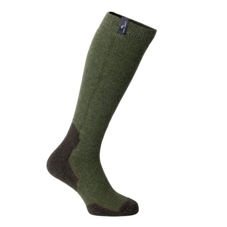 Nordic Hawk Hunting Sock High Unisex hiking socks Green 36-39