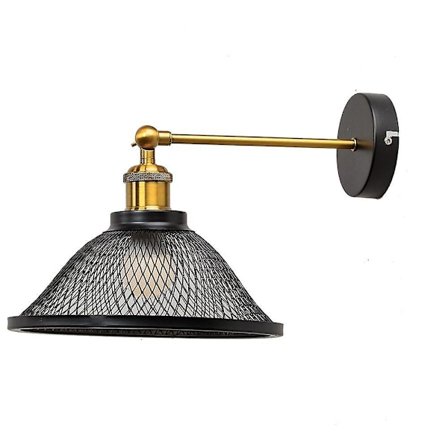 Led væglampe Vintage Landlig Flush Mount Stue Jern