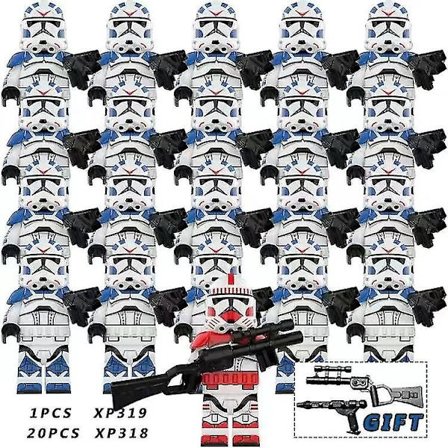 21 kpl Star Wars Clone Troopers -lasten lahjat Lelut db