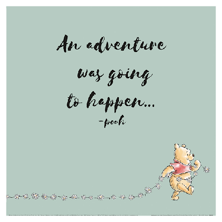 Nalle Puh Ett Äventyr Skulle Hända Pappersprint 40