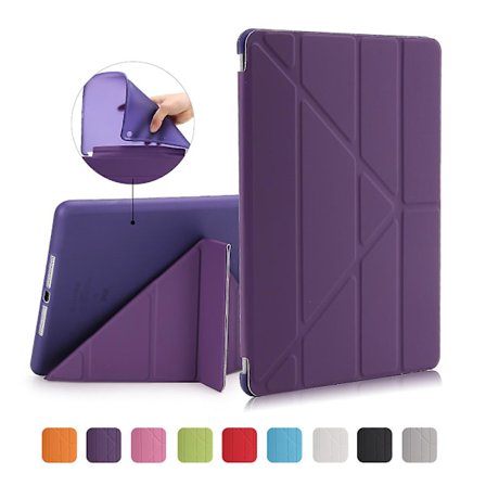 För Ipad 9.7 (2018) / 9.7 (2017) Origami Smart Pu Leather + Tpu Tablet Case