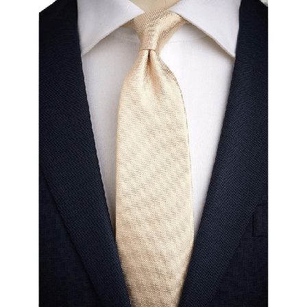 John Henric Tie Structure Accessoarer Herr Beige 7,5