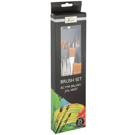 Paintbrushes Set 35-pack