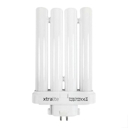 Xtralite 27w Dagsljus Ersättningslampa För Högvisionsläslampor, 4 Stifts Gx10q-4 Quad Tube (6500k) Walkbee SZRH A-F [DB]