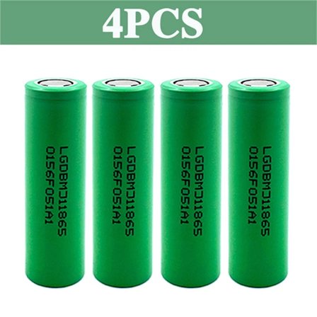 Nyt 18650 lithium batteri 3500mAh 3.7v 25A INR18650 MJ1 højeffekt elværktøj batteri 18650 genopladeligt batteri+oplader