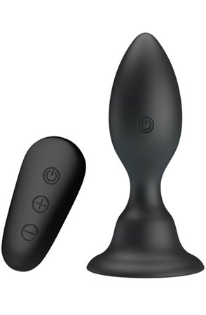 Mr. Play Vibrating Anal Plug With Remote Control Värisevä anaalitappi