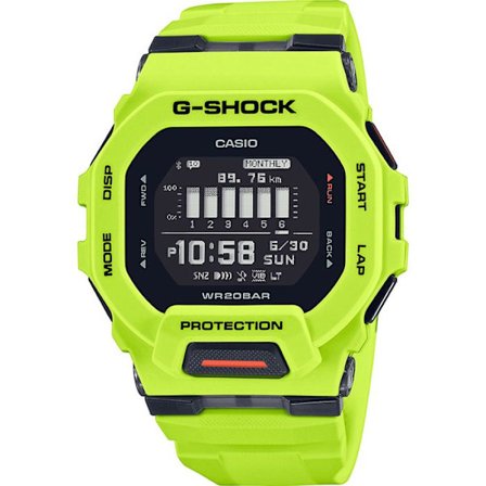 Kello - CASIO - G-Shock Sport - GBD-200-9ER - Fluoresoiva keltainen