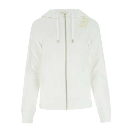 Emporio Armani Ea7, Sweatshirt Wit, Dames, Maat:M