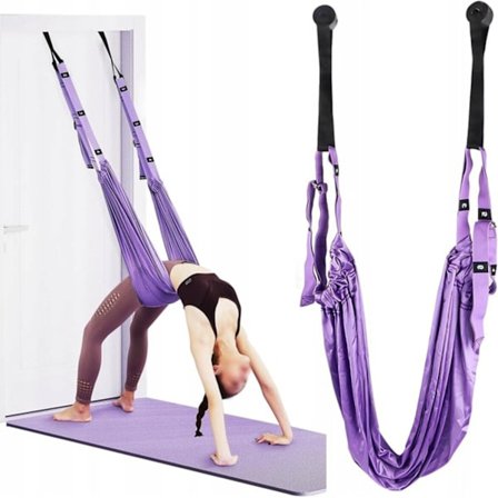 Elastisk Aerial Yoga Hammock För Pilates Och Gymnastik