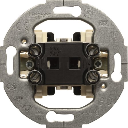 Hager 303701 Strømbryter for R-classic, rund Kryssvender, Strømbrytere & vegguttak