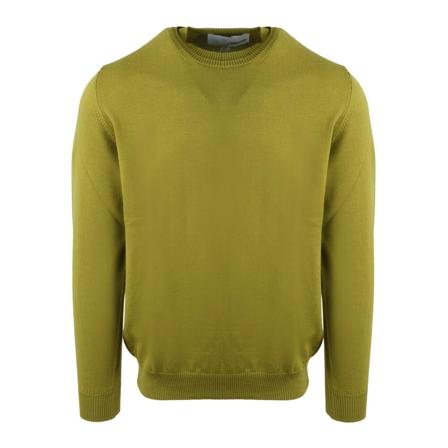 Costumein, Round-neck Knitwear Groen, Heren, Maat:M