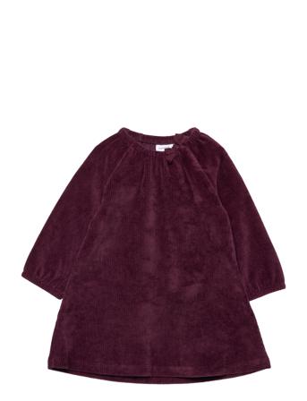 Nbfneia Ls Vel Dress Purple Name It