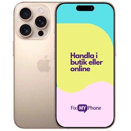 iPhone 16 Pro Max Brugt Refurbished