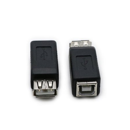 USB2.0 A hunn til Type B hunn-adapter for høyhastighets dataoverføring