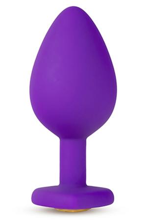 Temptasia Bling Plug Purple Medium Analplugg - Blushme.se