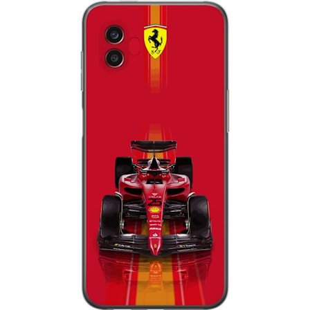 Yhteensopiva Puhelinkuori Samsung Samsung Galaxy Xcover6 Pro Ferrari Formula 1 -auto ikonisessa punaisessa muotoilussa urheilullisella tarkkuudella