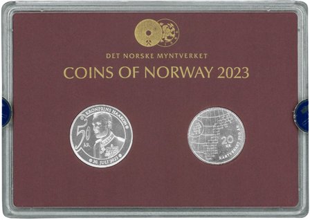 Norge klassisk møntsæt 2023
