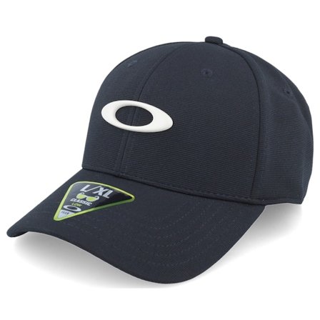 Oakley - Black - flexfit - Cap - Tincan Cap Black/Light Grey Flexfit - Hatstore
