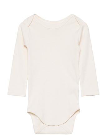 Melange Ls Bodystocking Copenhagen Colors Cream