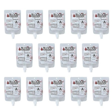 CQBB 20 kpl veripusseja Halloween-juhlajuomapusseja Halloween