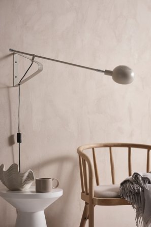 Jotex - LINCON vegglampe Beige - Kjøp Vegglamper hos Jotex
