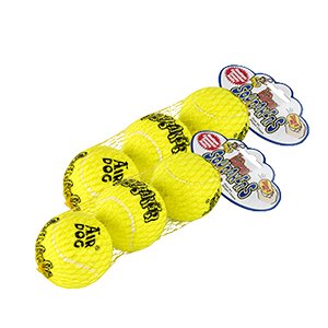 KONG AirDog Squeaker tennisbollar 3 st. M