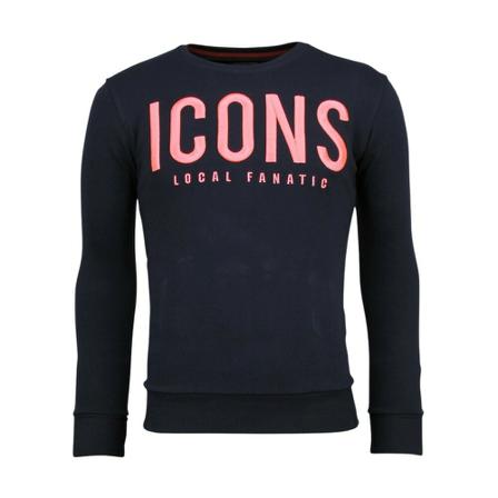 Local Fanatic - Tröjor - Blå - Herr - Storlek: 2xl, Herr, Storlek: 2XL