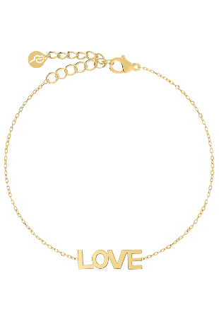 Edblad Love Bracelet Gold Smycken & klockor Dam Guld ONESIZE