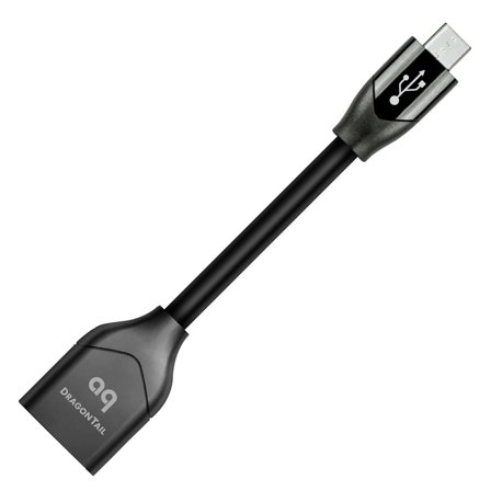 AudioQuest DragonTail Android USB-Kabel - Schwarz