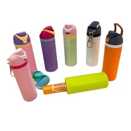 Trendy Flaske Nøglering, 3D Printet Flaske Nøglering med Aftagelig Hætte