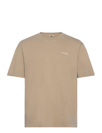Nigel Boxy Snow Ss Tee Beige Gabba