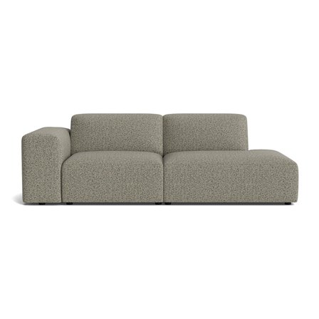 Soma lounge sofa, højrevendt | Open end - Puente Grøn - 245x101x75 - Sofa