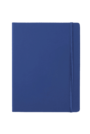 Åhléns Home Linjerad anteckningsbok ROMEO B5 Kontor & papper Blå ONESIZE