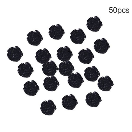 Camellia Neglekunst Charms Manicure Tilbehør 3D Blomst Negle Charms Neglekunst Dekoration DIY Neglekunst Forsyninger til Kvinder