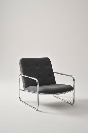 Jotex - Loungestol Svart/grå - ALMELO - Kjøp Loungestoler hos Jotex