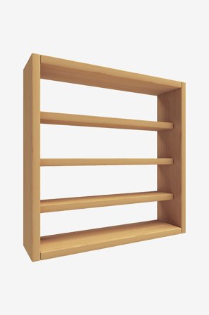 VCM - Vcm Væghylde Osado S - Beige - Hylder - Fra Homeroom