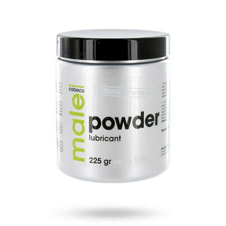 Male Powder Lubricant 225 ml - Vuxen.se - Vattenbaserat glidmedel