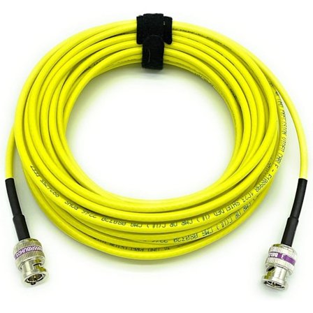 Laadukas upouusi 12G 4K HD SDI BNC - BNC-kaapeli Belden 4855R Mini RG59 (0,9 m, keltainen) Keltainen 0,9 m