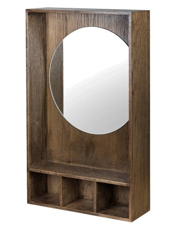 Mette Ditmer Show-Me Mirror Shelf - Brown - 40X60CM