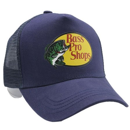 Bass Pro Shop Utendørshatt Trucker Caps Svart - One Size Snapback B