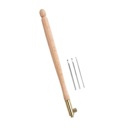 Glat Broderi Hækling Fransk 70 100 120 Hæklenål DIY Hækling Strikning