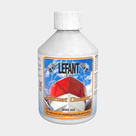 Pulizia gelcoat con acido ossalico Lefant Gelcoat Cleaner, pronto all'uso, 500 ml