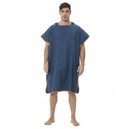 Surfeponcho for kvinner og menn - Lett strandhåndkleponcho, mikrofiberbadekåpe