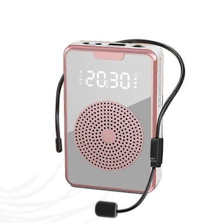 Portable Voice Amplifier for Teachers with Microphone Headset - Rechargeable Speaker for Teaching, Tour Guides, and Presentations