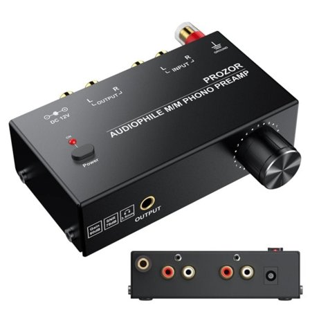 Phono Forforsterker Audiofil M/M Forforsterker Forforsterker Phono 2 RCA Input Utgang Port