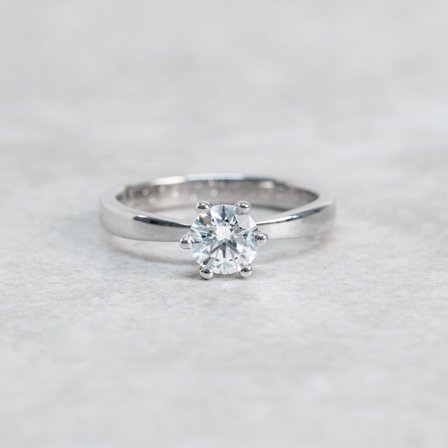 Kustvinda, 18K Weißgold : Diamanten - Laborgezüchtet, Karat - 0.50 kt