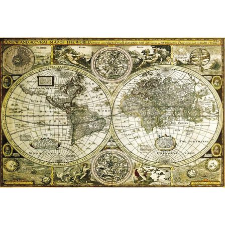 Världskarta - Historical World Map