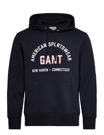 Printed Graphic Hoodie Navy GANT
